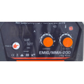 EMIG/MMA-200 Gazsız Gazaltı Kaynak Makinasi NO7 (15x20x33cm) Gazsız Gazaltı Kablosu Yoktur - 5