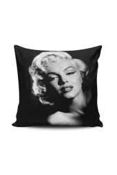 Marilyn Monroe Dijital Baskılı Kırlent Kılıfı - 1