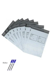 Cepli Mini Boy Kargo Poşeti 17x25+4 cm - 500 Adet (40+40=80 Mikron) - 1