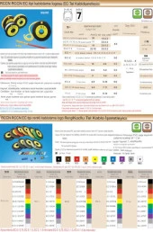 EC-5 Renkli Kablo İşaretleyici Numaratör 16 mm² AWG 6-8 100 adet - 5