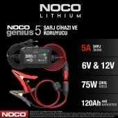 Noco Genius GENIUS5EU 6-12V 5 Amper Akü sarj ve Bakim thumbnail 9