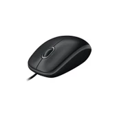 LOGITECH B100 NANO MOUSE KABLOLU SİYAH 910-003357 - 5