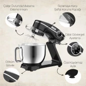Schafer NeoCast Dijital Döküm Stand Mikser 6 L-Siyah - 6