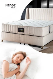 Limni Home Panoc Pro Pocket Yaylı, Çift Kişilik Yatak - 1