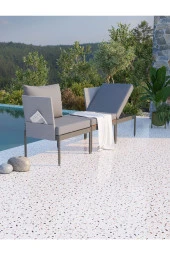 Limni Home Mini Multilounge Bahçe Balkon Mobilyası, Şezlong ( GRİ ) - 4