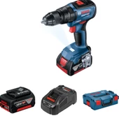 Bosch Professional GSB 18V-50 2x5Ah Çift Akülü Darbeli Vidalama - 06019H5101 - 1