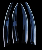 Peugeot Tepee Çift Sıra Kromlu Cam Rüzgarlığı 2008-2016 2li thumbnail 6