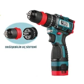 Catpower 1360 Kömürsüz Akülü Vidalama 16v Li-ion 2.0 Ah - 1