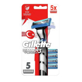 Gillette Mach3 Turbo 5 Up 3d Motion Tıraş Makinesi - 1
