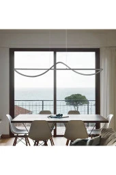 Samsung Led, Modern Sarkıt Avize Retro Ev Ofis Cafe Restoran Belcanto 120 Cm thumbnail 4