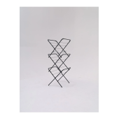 Bebek Çamaşır Kurutmalık Askısı Pratik Katlanır Yenilendi 3katlı Dar Balkon Otel Antrasit Gri - 1