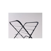 Bebek Çamaşır Kurutmalık Askısı Pratik Katlanır Yenilendi 3katlı Dar Balkon Otel Antrasit Gri - 4