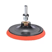 Cırt Zımpara Tabanı 180 mm Zımparalama Taşlama Sökülebilir M14 Cıvata Matkap Uyumlu - 4