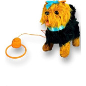 Vardem Tasmalı Hareketli Yürüyen Peluş Köpek Fiyonklu - 2