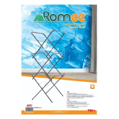 ROMEE Bebek Çamaşır Kurutmalık Askısı Pratik Katlanır Yenilendi 3katlı Dar Balkon Otel Pembe - 3