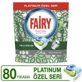 Fairy Platinum Özel Seri Bulaşık Makinesi Deterjanı 80x4 320 Kapsül thumbnail 1