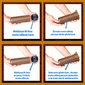 Kapsül Ayak Mobilya Yükseltici Kanepe TV Ünitesi Koltuk Ayağı Baza Ayakları Kübik Ceviz 15 cm thumbnail 5