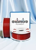 İstanbul Filament 3D Baskı Pla+ Filament Kırmızı 1 kg 1,75MM 0,05 mm Bambu Lab Uyumlu thumbnail 1