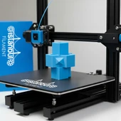 İstanbul Filament 3D Baskı Pla+ Filament Mavi 1 kg 1,75MM 0,05 mm Bambu Lab Uyumlu thumbnail 5