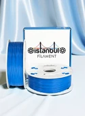 İstanbul Filament 3D Baskı Pla+ Filament Mavi 1 kg 1,75MM 0,05 mm Bambu Lab Uyumlu thumbnail 1