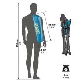 Uquip Kirby Yüksek Konforlu & Takviyeli Katlanır Çocuk Kamp Sandalyesi - 5