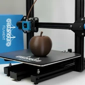 İstanbul Filament 3D Baskı Pla+ Filament Kahverengi 1 kg 1,75MM 0,05 mm Bambu Lab Uyumlu thumbnail 4