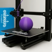 İstanbul Filament 3D Baskı Pla+ Filament Mor 1 kg 1,75MM 0,05 mm Bambu Lab Uyumlu thumbnail 5