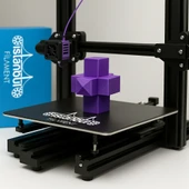 İstanbul Filament 3D Baskı Pla+ Filament Mor 1 kg 1,75MM 0,05 mm Bambu Lab Uyumlu thumbnail 4