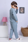 Mevsimlik Oversize Erkek Çocuk Takım %100 PAMUK (aU0tJIFwOodVU) - 4