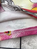 %100 Pamuk Penye Kumaş Bebek Çocuk Pijama Takım - PEMBE PİJAMA TAKIMI BAKS BANNY (4fhcwzWThPDON) - 11