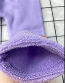 Unisex İçi Havlulu Kalın Kışlık Beli Lastikli Triko Pantolon (0Uum3KKFruPks) - 5