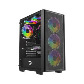 Gamepower Flex 4x120MM A-Rgb Fan Atx Gaming Kasa - 1