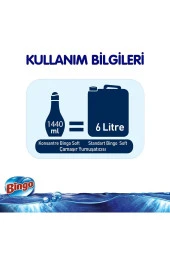 Soft Konsantre Çamaşır Yumuşatıcısı Manolya Bahçesi 1440 ml 4 Lü - 5
