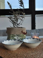 Sipahi Elize 2 li Porselen Kase 14 cm - 1