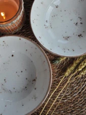 Sipahi Karem Porselen 2 li Kase 16 cm - 2