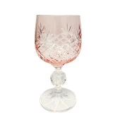 Bohemia Lorenzo 150ml Kristal 1 Adet Bardak Kadeh Takımı (Pembe) - 1