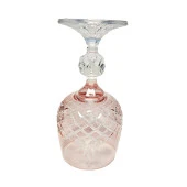 Bohemia Lorenzo 150ml Kristal 1 Adet Bardak Kadeh Takımı (Pembe) - 2