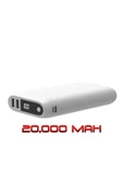 20.000 mAh 2x Usb-A çıkışlı 5V 2.1A Dijital Gösterge Powerbank - 1