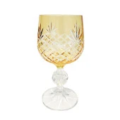 Bohemia Lorenzo 150ml Kristal 1 Adet Bardak Kadeh Takımı (Sarı) - 1