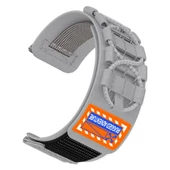 Galaxy Watch 46mm KRD-112 22mm Orbital Örgülü Halat Tasarımlı Naylon Kumaş Hasır Kordon thumbnail 2