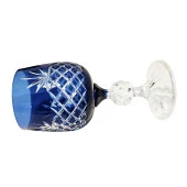 Bohemia Lorenzo 150ml Kristal 1 Adet Bardak Kadeh Takımı (Mavi) - 3