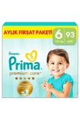 Prima Premium Care 6 Numara Extra Large 93'Lü Bebek Bezi - 1
