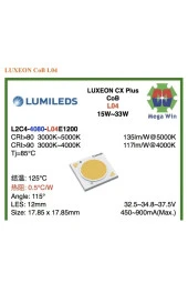Philips Lumileds Cob Led 30w Luxeon Cx Plus Renk Sıcaklığı 3000k Ra:80 - 2