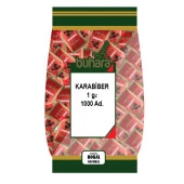 BUHARA TEK KULLANIMLIK POŞET KARABİBER TOZ 1 GR 1x1000 Adet - 1