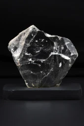 Kristal Kuvars Doğal Taş Standlı Ham Parça thumbnail 1