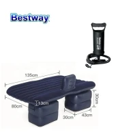 Bestway 67780 Araç İçi Şişme Yatak Pompalı 135X13x80cm - 1