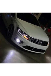 Fardoktoru Vw Cc 2011-2017 Uyumlu Led Sis Ampulü H8 Duo thumbnail 1
