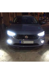 Fardoktoru Fıat Egea Uyumlu  Led Xenon Sis Farı Ampulü Duo H11 thumbnail 2
