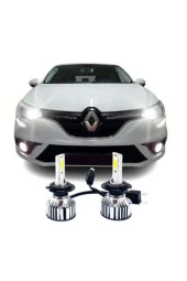Fardoktoru RENAULT MEGANE Uyumlu 4 LED KISA FAR AMPULÜ DUO H7 thumbnail 1