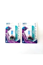 Photon H11 12v 55w Diamond Vision Beyaz Işık Halojen Oto Ampul thumbnail 2